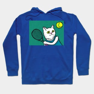 Tennis Cat Hoodie